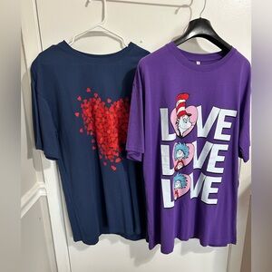 Two New Women's t-shirts